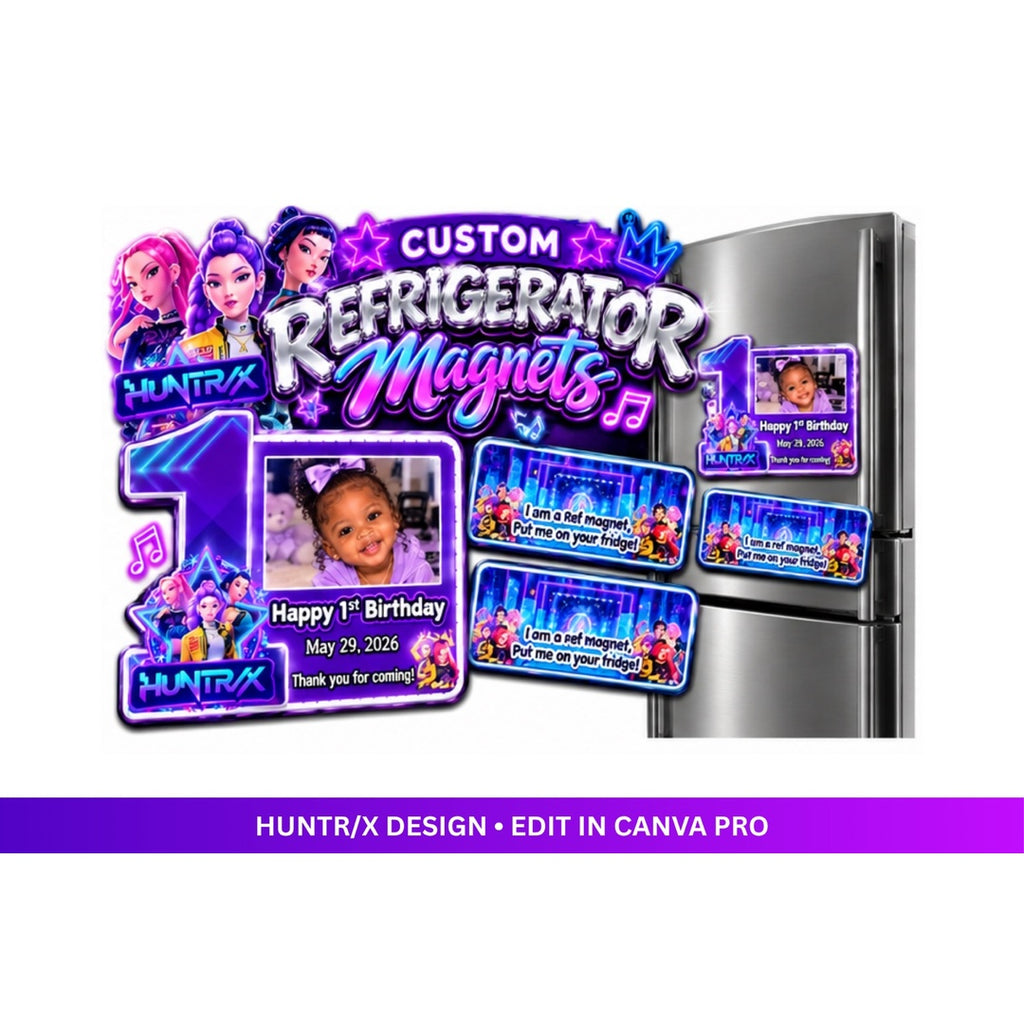 Birthday Refrigerator Magnet Bundle