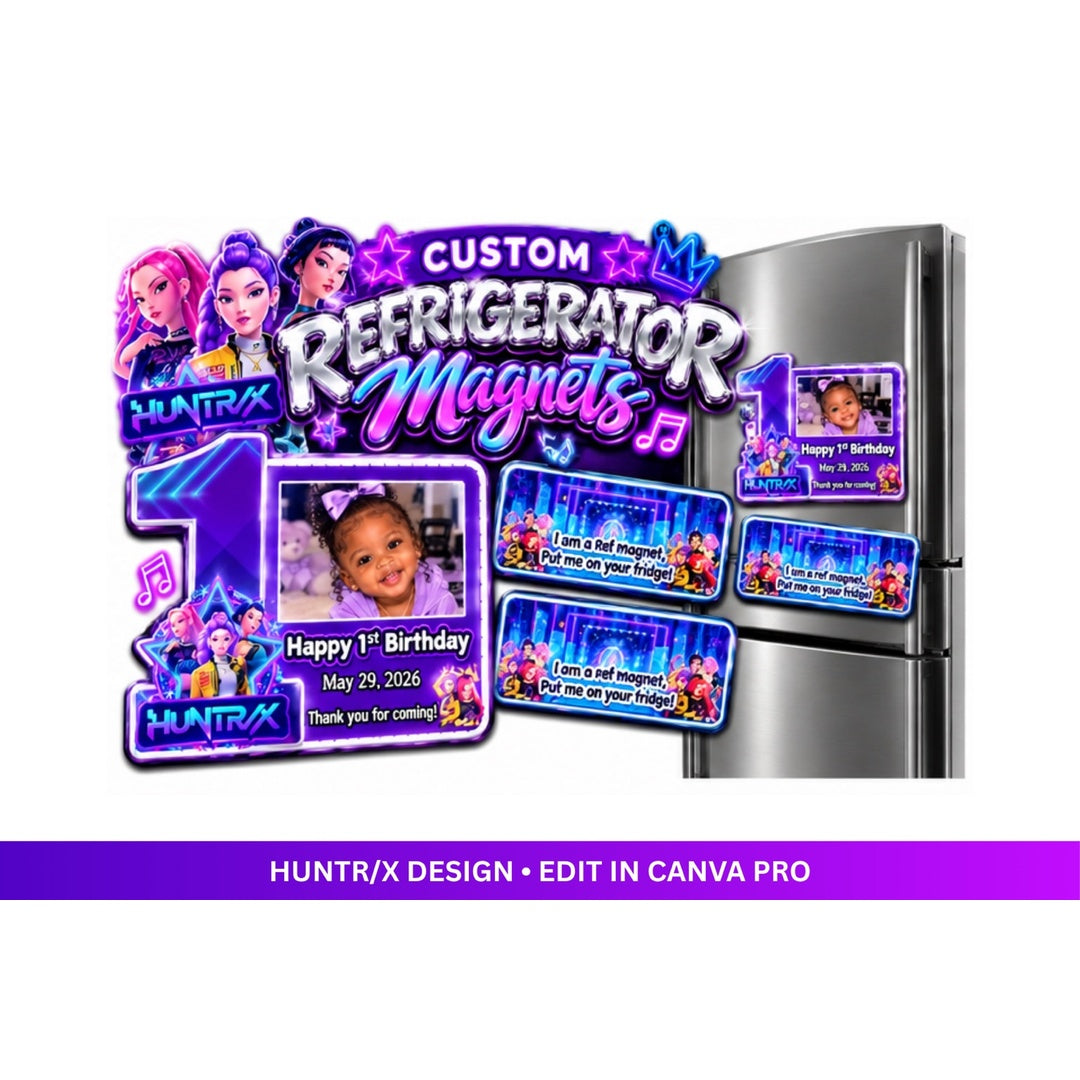 Birthday Refrigerator Magnet Bundle